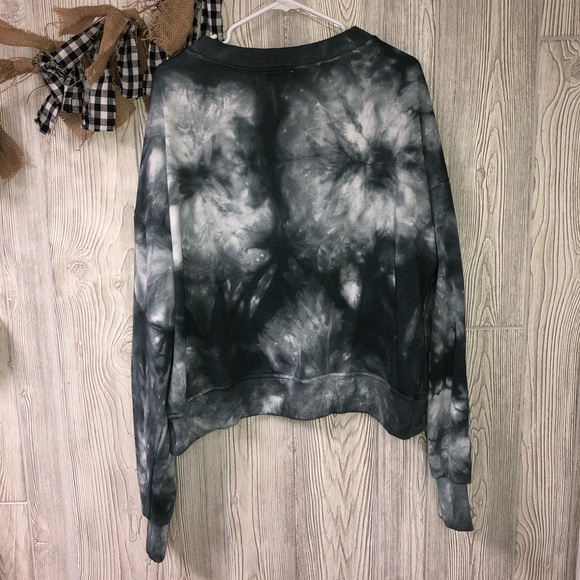 MONTEREY COTTON REVERSIBLE TIE DYE KNIT PULLOVER M - Picture 10 of 10